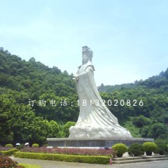 漢白玉媽祖石雕 神像石雕