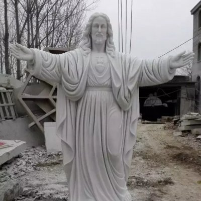 西方宗教人物石雕耶穌